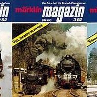 Märklin Magazin Ausgabe 2/82, 3/82, 4/82