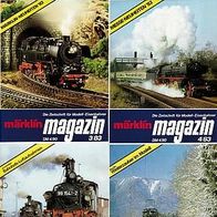Märklin Magazin Ausgabe 1/83, 2/83, 3/83, 4/83