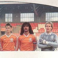 Panini Fussball Euro 1988 Teilbild Mannschaft Nederland Nr 208