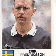 Panini Fussball Euro 1988 Schiedrichter Erik Fredriksson Sevrige Nr 262