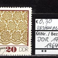 DDR 1974 Plauener Spitze (II) MiNr. 1964 gestempelt