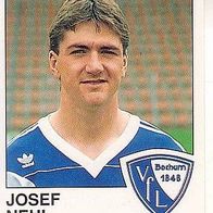 Panini Fussball 1990 Josef Nehl VFL Bochum Nr 16