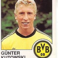 Panini Fussball 1990 Günter Kutowski Borussia Dortmund Nr 41