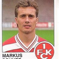 Panini Fussball 1990 Markus Schupp 1. FC Kaiserslautern Nr 136
