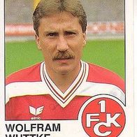 Panini Fussball 1990 Wolfram Wuttke 1. FC Kaiserslautern Nr 137