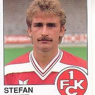 Panini Fussball 1990 Stefan Kuntz 1. FC Kaiserslautern Nr 142