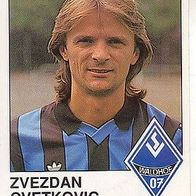 Panini Fussball 1990 Zvezdan Cvetkovic Waldhof Mannheim Nr 216