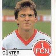 Panini Fussball 1990 Günter Drews 1. FC Nürnberg Nr 266