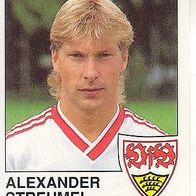 Panini Fussball 1990 Alexander Strehmel VfB Stuttgart Nr 295