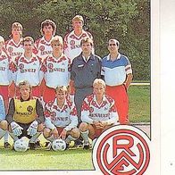 Panini Fussball 1990 Teilbild Rot - Weiss - Essen Nr 398