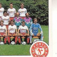 Panini Fussball 1990 Teilbild Fortuna Köln Nr 406