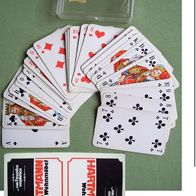 Sammler Spielkarten 32 Blatt Reklame "Hartmann Wohnmöbel" Box Idé Karten