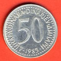 Jugoslawien 50 Dinara 1985