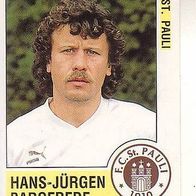 Panini Fussball 1989 Hans Jürgen Bargfrede FC St. Pauli Bild Nr 103