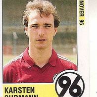 Panini Fussball 1989 Karsten Surmann Hannover 96 Bild Nr 121