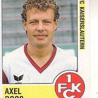 Panini Fussball 1989 Axel Roos 1. FC Kaiserslautern Nr 138