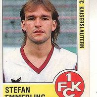 Panini Fussball 1989 Stefan Emmerling 1. FC Kaiserslautern Nr 139