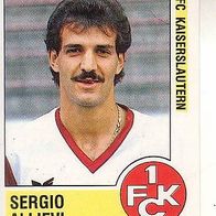 Panini Fussball 1989 Sergio Allievi 1. FC Kaiserslautern Nr 143
