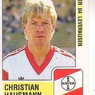 Panini Fussball 1989 Christian Hausmann Bayer 04 Leverkusen Nr 189