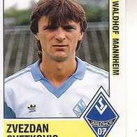 Panini Fussball 1989 Zvezdan Cvetkovic SV Waldhof Mannheim Nr 218