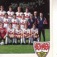 Panini Fussball 1989 Teilbild VfB Stuttgart Nr 274