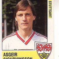 Panini Fussball 1989 Asgeir Sigurvinsson VfB Stuttgart Nr 283