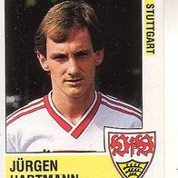 Panini Fussball 1989 Jürgen Hartmann VfB Stuttgart Nr 284