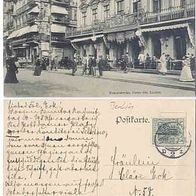 Berlin 1908 AK Kranzlerecke unter den Linden