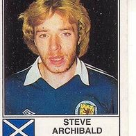 Panini Fussball WM Espana 1982 Steve Archibald Scotland Nr 414