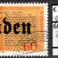 BRD / Bund 1980 100 Jahre Rechtschreibelexikon von Konrad Duden MiNr. 1039 gest. -1-