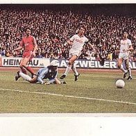 Bergmann Stars im Stadion 81/82 1. FC Köln Schumacher - Bayern München Nr 143