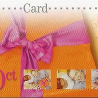 Telefonkarte T-CARD ,50 ct , Weihnachtskarte 2002 , unbenutzt