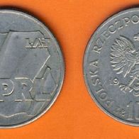 Polen 100 Zlotych 1984 40 Jahre PRL