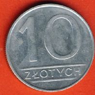Polen 10 Zlotych 1986