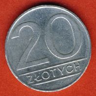 Polen 20 Zlotych 1987