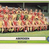 Panini Euro Football 1978 Mannschaft Aberdeen Scotland Nr 228
