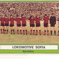 Panini Euro Football 1978 Mannschaft Lokomotive Sofia Bulgaria Nr 34