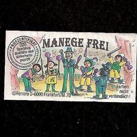 Ü - Ei Beipackzettel Manege Frei 630 802