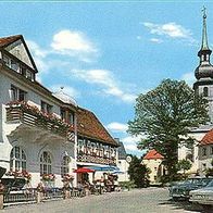 95339 Wirsberg im Fichtelgebirge Hotel Post um 1968 Borgward , Mercedes