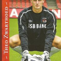 Theo Zwarthoed - alte AZ Alkmaar AK 05/06 - signiert - Holland / Niederlande RAR