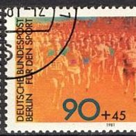 Berlin 1981 Sporthilfe MiNr. 645 - 646 gestempelt -1-
