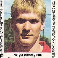 Americana Fußball Bundesliga Stars 1980 Holger Hieronymus Hamburger SV Nr 2