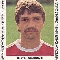 Americana Fußball Bundesliga Stars 1980 Kurt Niedermayer FC Bayern München Nr 9