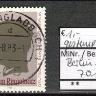 Berlin 1983 100. Geburtstag von Joachim Ringelnatz MiNr. 701 gestempelt -3-