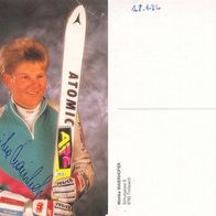 AK Ski Alpin Monika Maierhofer 1992 Trofaiach Österreich ÖSV Riesenslalom Slalom