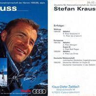 AK Ski Alpin Stefan Krauß DSV Deutschland 95-96 Berchtesgaden Abfahrt Super-G