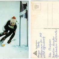 AK Ski Alpin Willy Favre Les Diablerets Olympische Winterspiele Olympia Schweiz