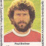 Americana Fußball Bundesliga Stars 1980 Paul Breitner FC Bayern München Nr 12