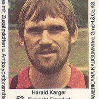 Americana Fußball Bundesliga Stars 1980 Harald Karger Eintracht Frankfurt Nr 53