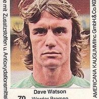 Americana Fußball Bundesliga Stars 1980 Dave Watson Werder Bremen Nr 70